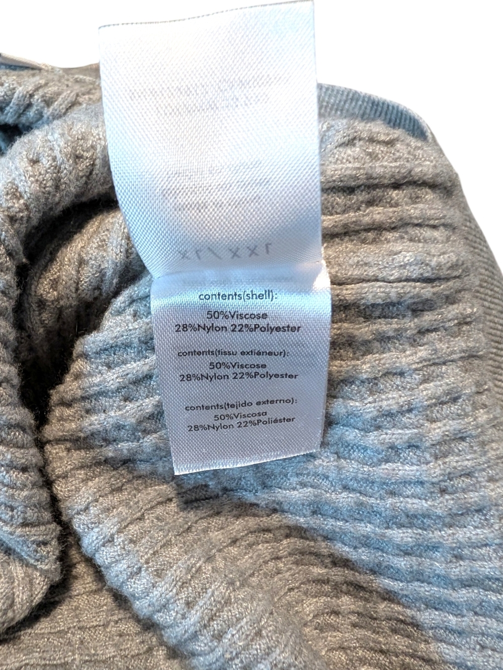 WeWoreWhat Light Gray Button-Front Knit Cardigan EUC - Picture 7 of 10